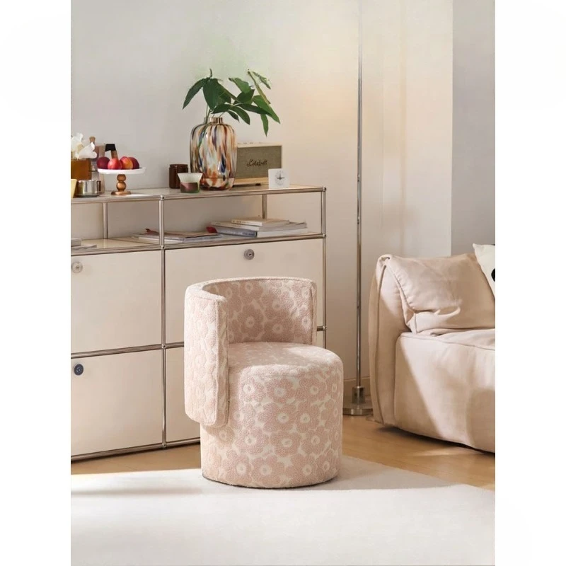 Makeup stool, modern minimalist living room balcony bedroom round stool, single leisure chair
Makeup stool, modern minimalist living room balcony bedroom round stool, single leisure chair