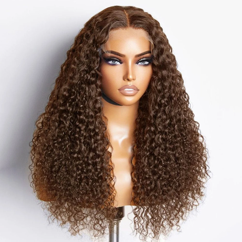 Chocolate Brown Curly Human Hair Wig 13x4 Lace Frontal Wigs Human Hair Braziliam Hair Hd Lace Front Wigs For Women
Chocolate Brown Curly Human Hair Wig 13x4 Lace Frontal Wigs Human Hair Braziliam Hair Hd Lace Front Wigs For Women