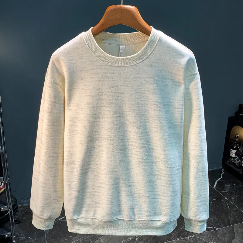 round Neck Sweater Men's Autumn Loose Casual Long Sleeves Top High-End Simple Street Hooded Men's Clothes
round Neck Sweater Men's Autumn Loose Casual Long Sleeves Top High-End Simple Street Hooded Men's Clothes