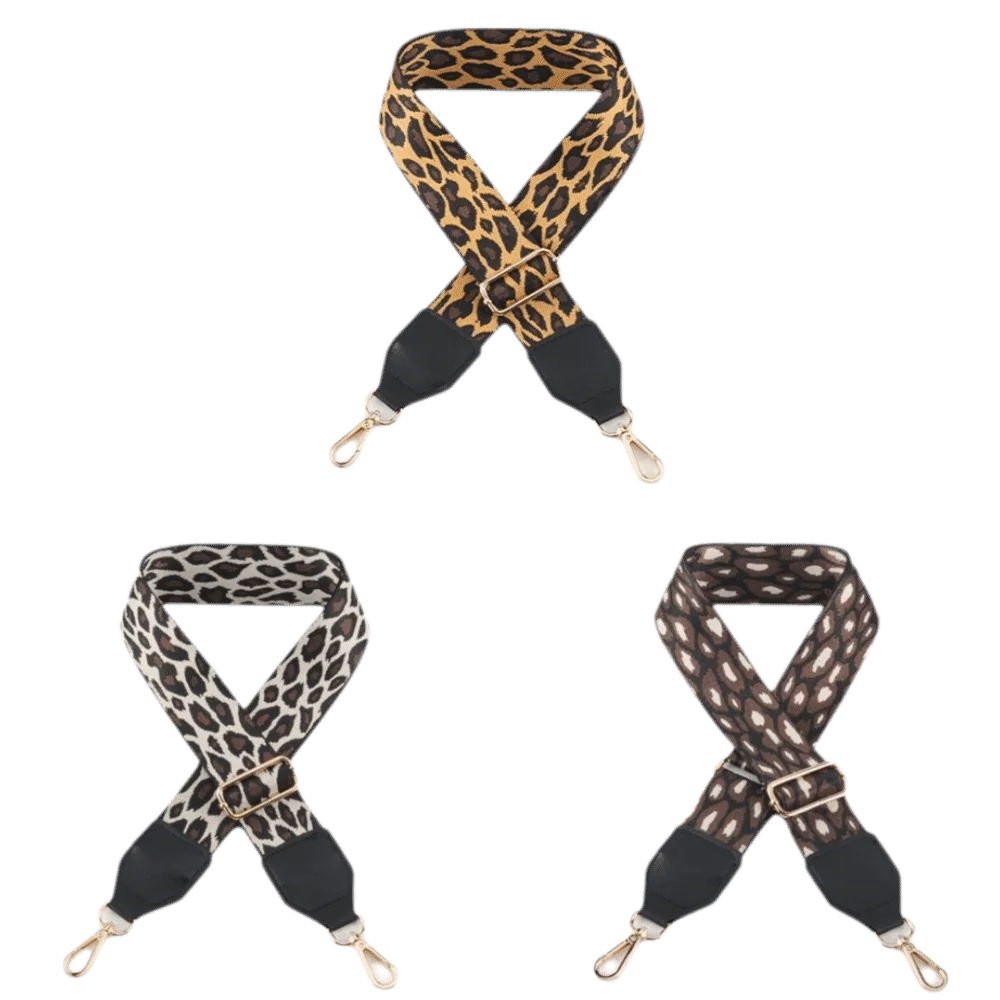 Fashion Polyester Shoulder Sling Bag Belt Adjustable 5cm Wide Bag Accessories Leopard Print Replacement Strap Bag
Fashion Polyester Shoulder Sling Bag Belt Adjustable 5cm Wide Bag Accessories Leopard Print Replacement Strap Bag