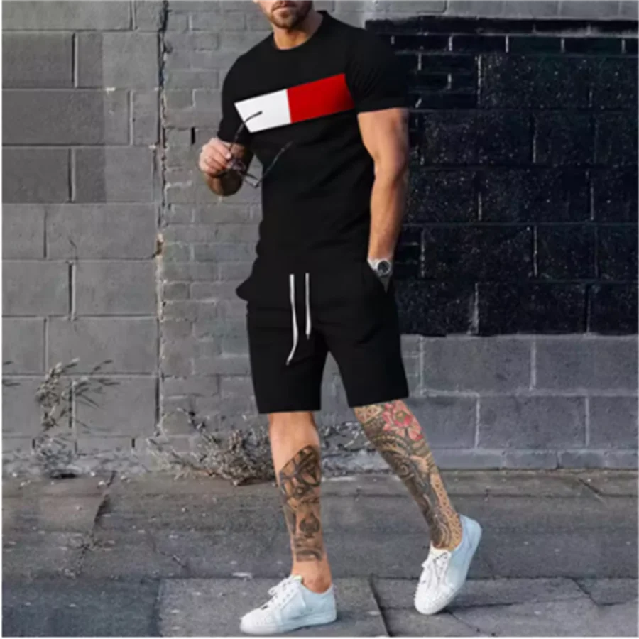 2025 Summer casual men's set 3d T-shirt + Shorts two-piece comfortable and breathable men's top printed T-shirt set
2025 Summer casual men's set 3d T-shirt + Shorts two-piece comfortable and breathable men's top printed T-shirt set