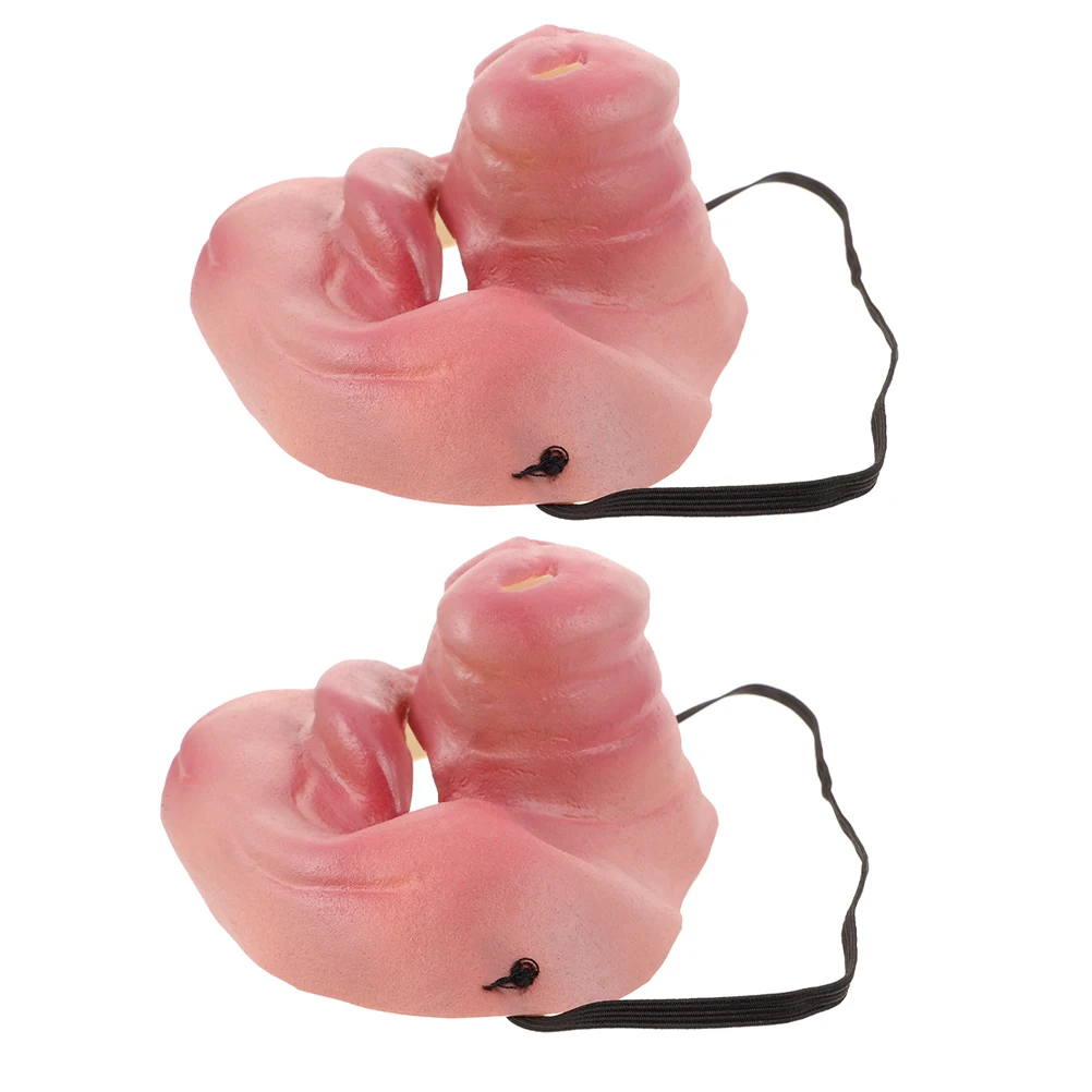 2pcs Half Face Pig Nose Breathable Adjustable Band For Halloween Party Pranks Scary Novelty Costumes Adult Stage
2pcs Half Face Pig Nose Breathable Adjustable Band For Halloween Party Pranks Scary Novelty Costumes Adult Stage