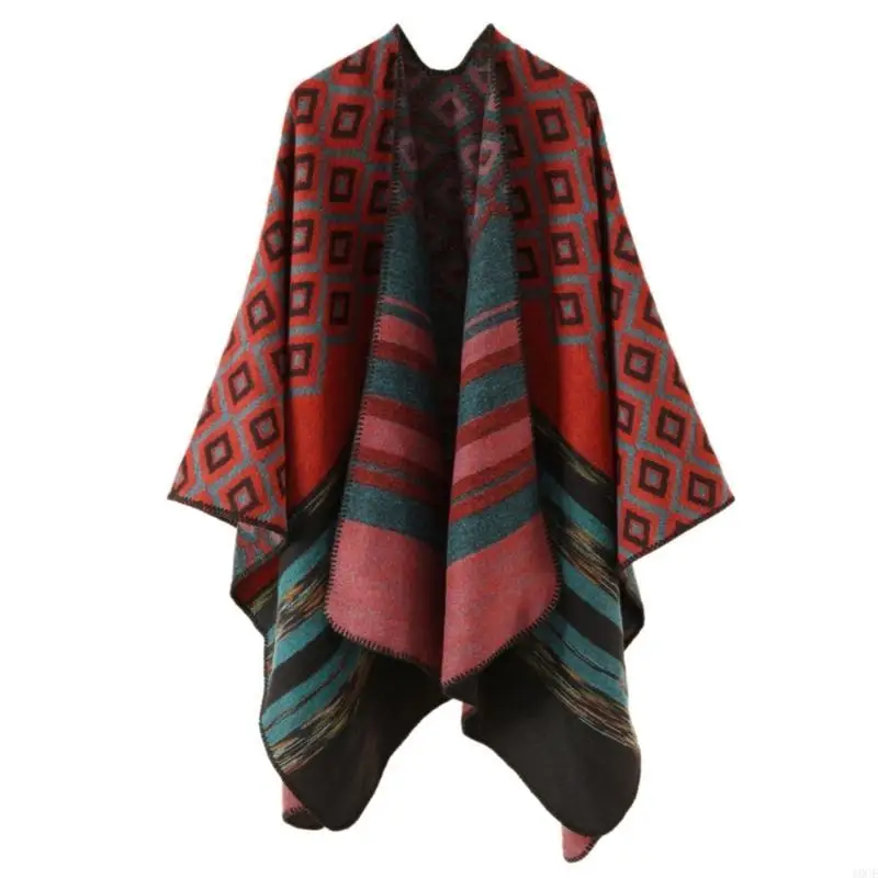 Ethnic Geometric Shawl Cloak Kimono Capes Poncho Shawl for Travel Vacation Bohemian Capes Scarf Sun Protective Beach Capes
Ethnic Geometric Shawl Cloak Kimono Capes Poncho Shawl for Travel Vacation Bohemian Capes Scarf Sun Protective Beach Capes