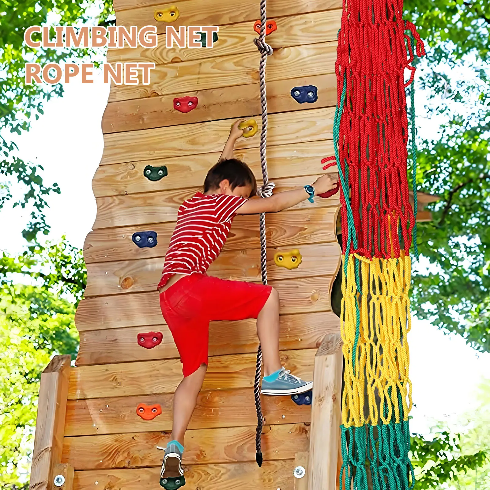 Safety Net Kids Rope Nylon Nets Playground Protection Climbing Mesh Stairs Childproof Decor Colorful Outdoor Indoors Anti Fall
Safety Net Kids Rope Nylon Nets Playground Protection Climbing Mesh Stairs Childproof Decor Colorful Outdoor Indoors Anti Fall