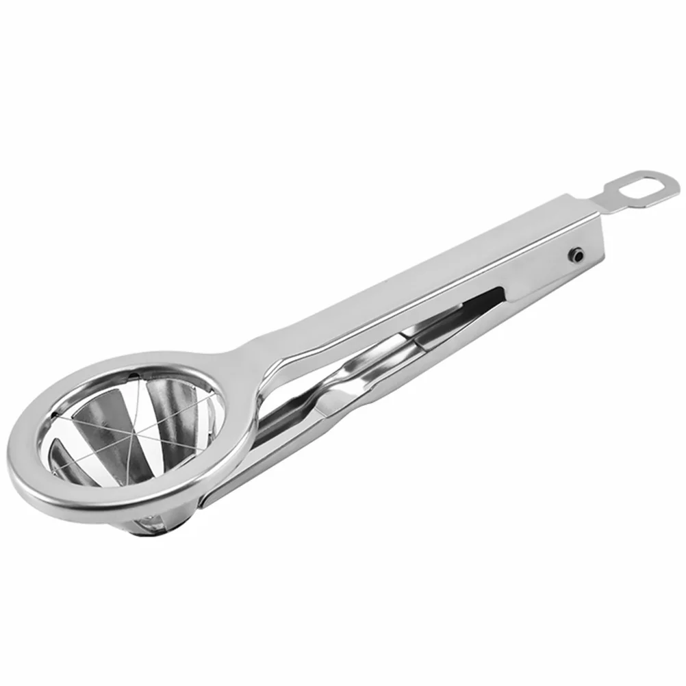 Stainless Steel Egg Kitchen Slicer Tool for Boiled Eggs Fruit Handheld Cooking Gadget Practical Egg Cutting Utility
Stainless Steel Egg Kitchen Slicer Tool for Boiled Eggs Fruit Handheld Cooking Gadget Practical Egg Cutting Utility