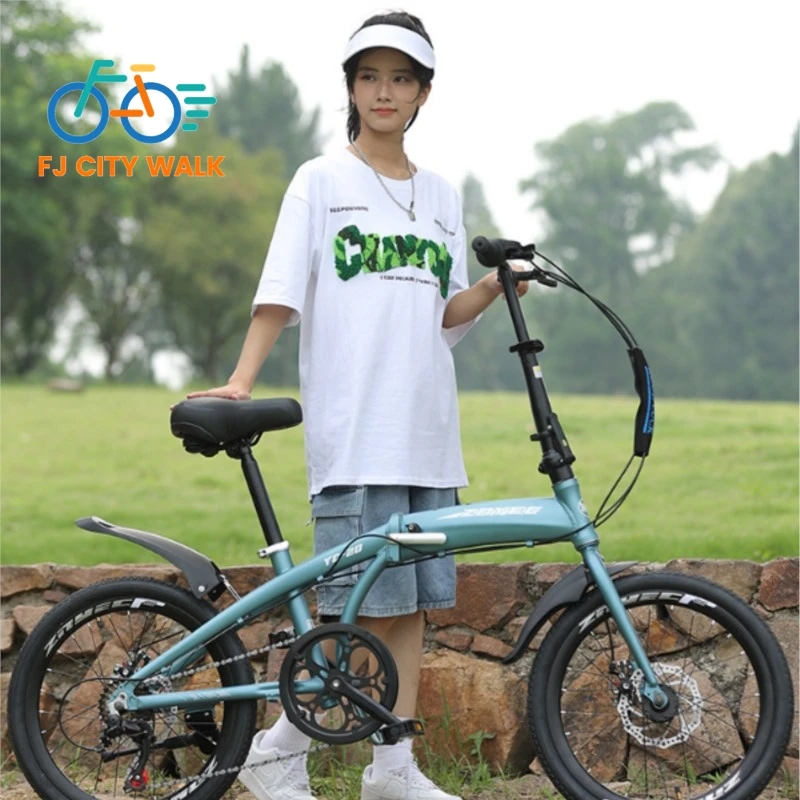 FJ Aluminum Alloy High-end Lightweight Foldable Commuting 20 Inch 7-speed Disc Brake Male And Female Adult Student Sports Bike
FJ Aluminum Alloy High-end Lightweight Foldable Commuting 20 Inch 7-speed Disc Brake Male And Female Adult Student Sports Bike