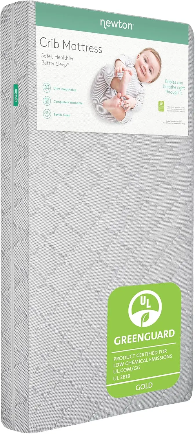 Crib Mattress and Toddler Bed - Ultra-Breathable Proven to Reduce Suffocation Risk, Washable Core & Cover, All-Stages, Infant to
Crib Mattress and Toddler Bed - Ultra-Breathable Proven to Reduce Suffocation Risk, Washable Core & Cover, All-Stages, Infant to