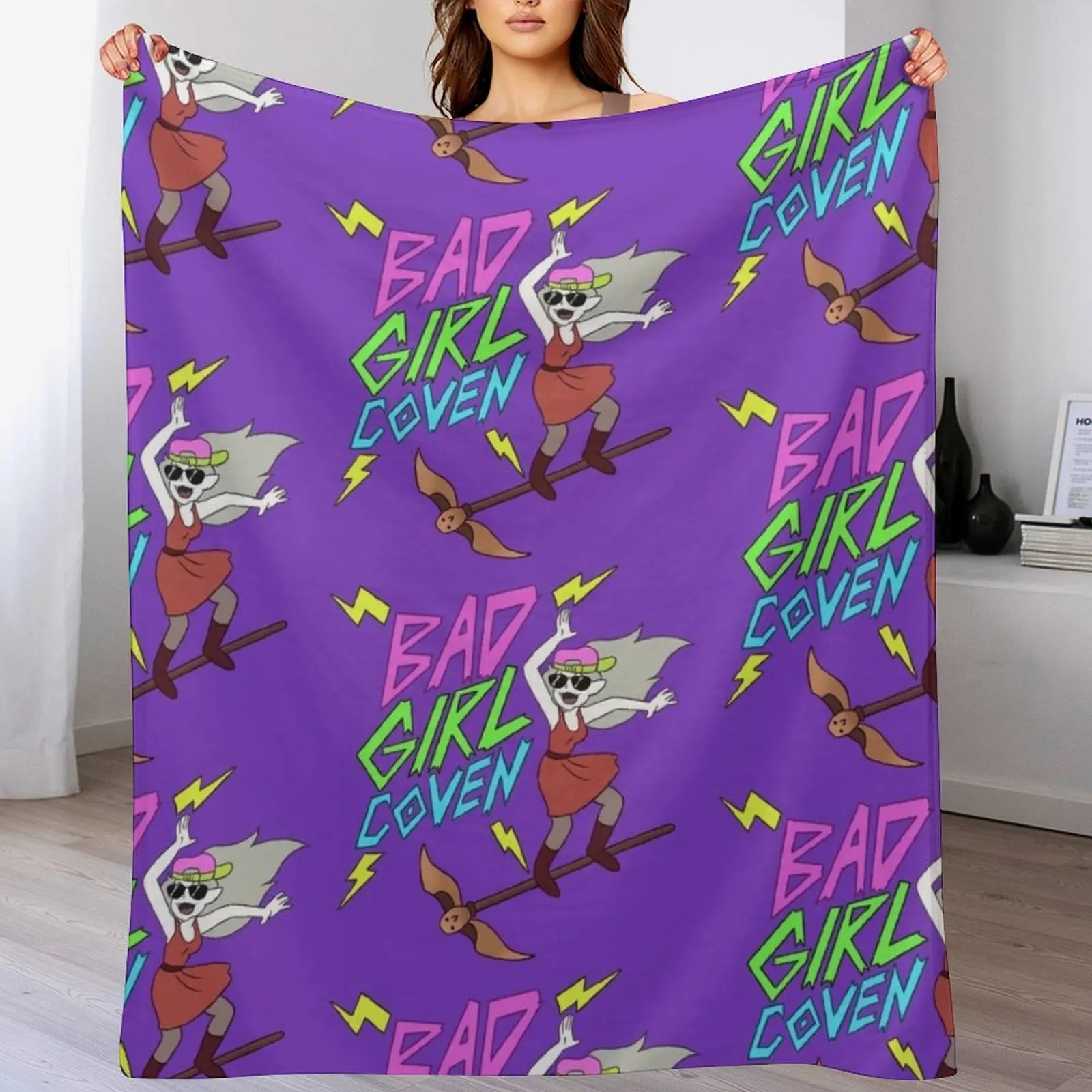Bad Girl Coven Throw Blanket All Season Soft Lightweight Blanket for Home
Bad Girl Coven Throw Blanket All Season Soft Lightweight Blanket for Home