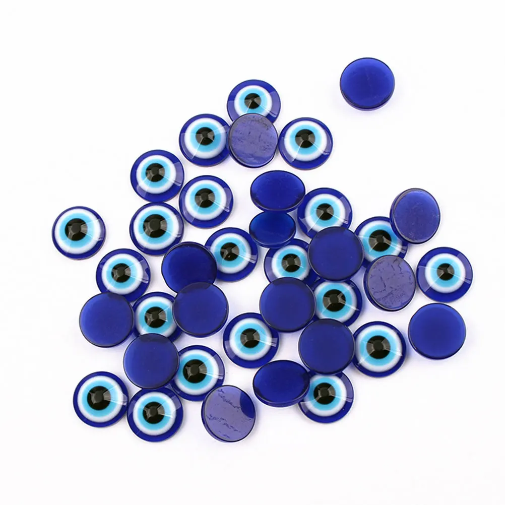 100pcs Resin Blue Evil Eye Beads 8X8Mm Flat Back For Jewelry Making Diy Crafts Necklaces Bracelets Kids Decor Party Gift
100pcs Resin Blue Evil Eye Beads 8X8Mm Flat Back For Jewelry Making Diy Crafts Necklaces Bracelets Kids Decor Party Gift