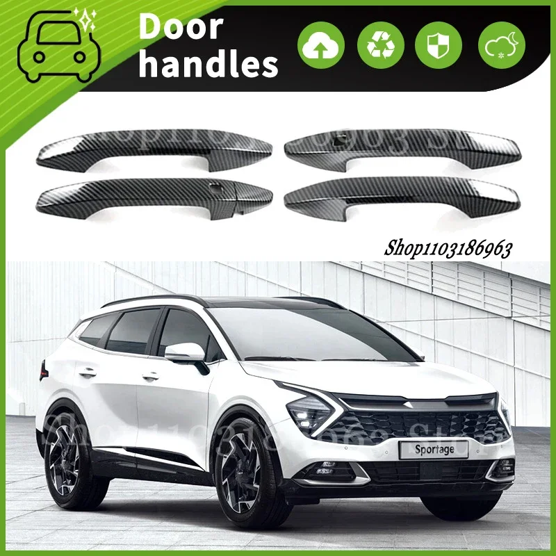 For KIA Sportage NQ5 2022-2024 Gloss Black Chrome Car Door Handle Cover Trim Styling Accessories Car Stickers Auto Accessories
For KIA Sportage NQ5 2022-2024 Gloss Black Chrome Car Door Handle Cover Trim Styling Accessories Car Stickers Auto Accessories