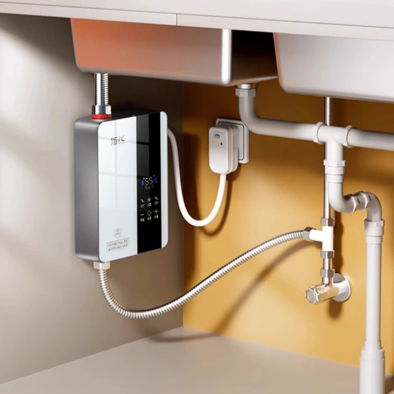 Мгновенный водонагреватель, мини-кухонный нагреватель под раковиной, компактный, быстрый нагрев, защита от взрыва, бак из нержавеющей стали 304, прочный
Мгновенный водонагреватель, мини-кухонный нагреватель под раковиной, компактный, быстрый нагрев, защита от взрыва, бак из нержавеющей стали 304, прочный