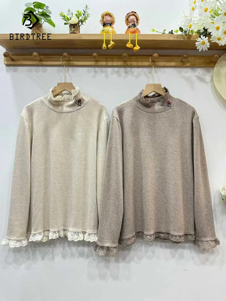 Новинка 2026, весенняя хлопковая футболка с длинными рукавами, женская водолазка с вышивкой, свободная кружевная футболка Mori Girl Age Reduction INS T5D647CC
Новинка 2026, весенняя хлопковая футболка с длинными рукавами, женская водолазка с вышивкой, свободная кружевная футболка Mori Girl Age Reduction INS T5D647CC