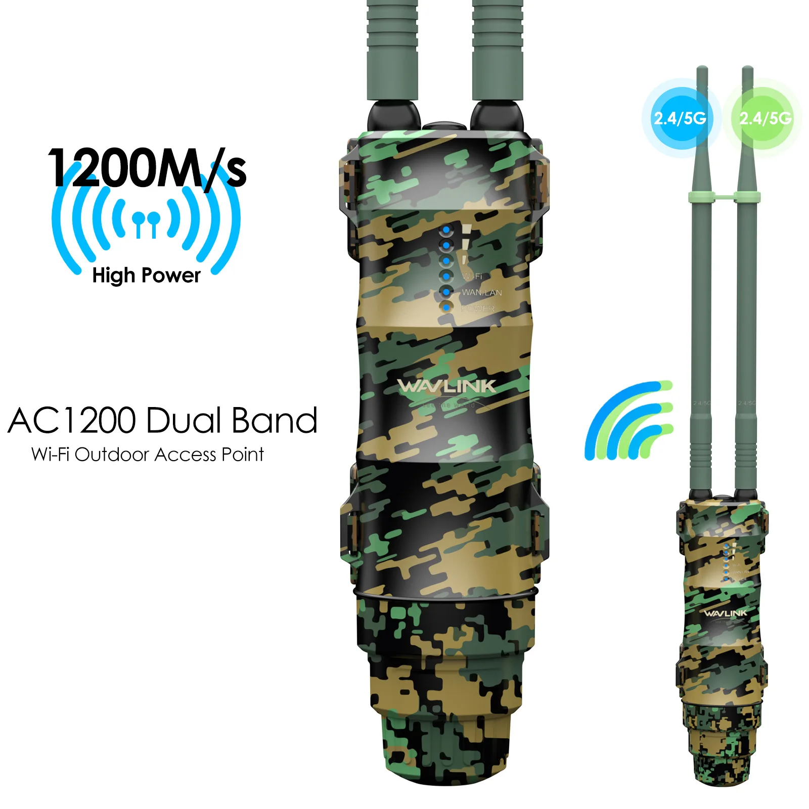 AC1200 Открытый высокой мощности дальнего действия IP67 Водонепроницаемый беспроводной Wi-Fi маршрутизатор/AP/ретранслятор двухдиапазонный усилитель Wi-Fi 5G/2,4G POE
AC1200 Открытый высокой мощности дальнего действия IP67 Водонепроницаемый беспроводной Wi-Fi маршрутизатор/AP/ретранслятор двухдиапазонный усилитель Wi-Fi 5G/2,4G POE