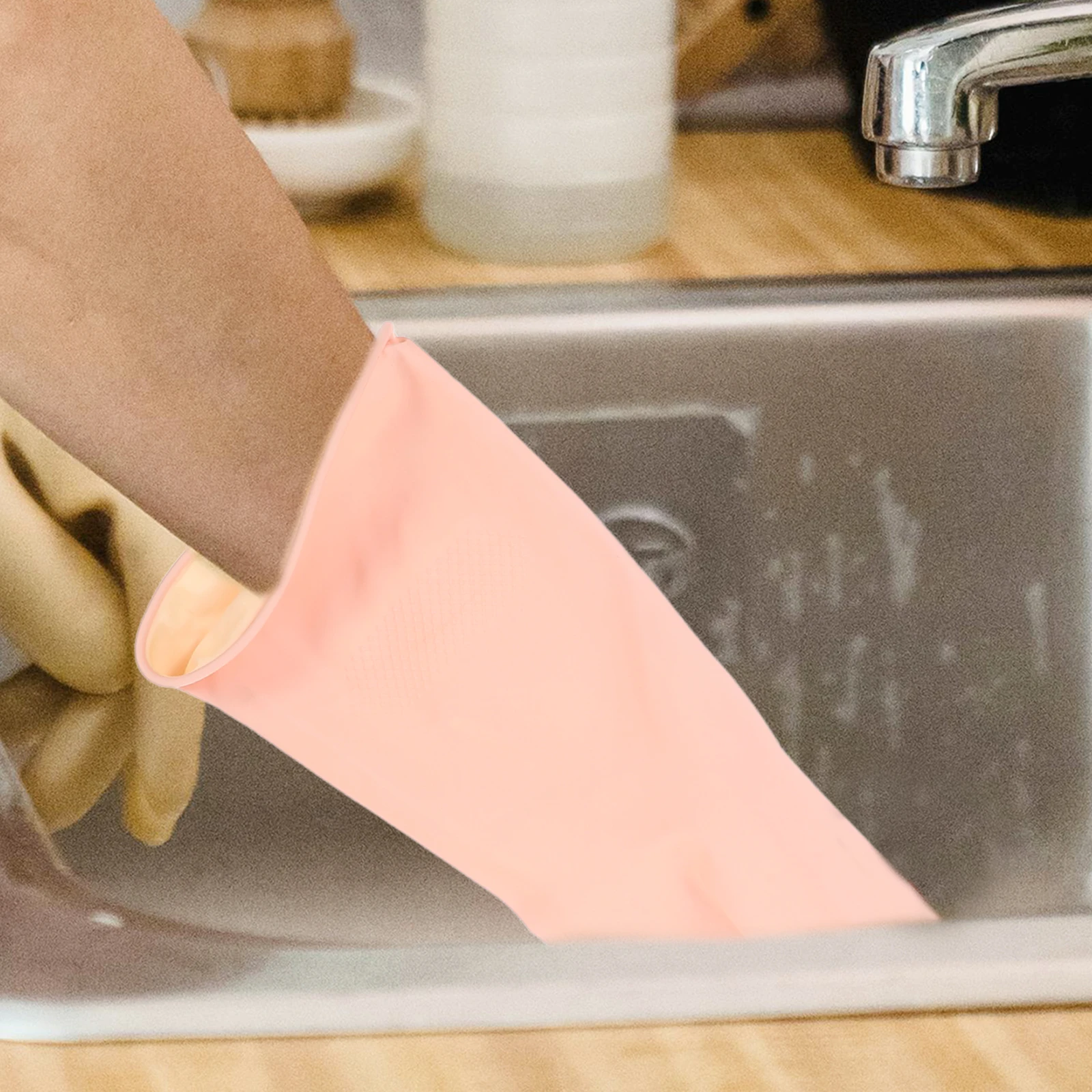 4 Pairs Dish Wash Large Size Reusable Kitchen Dishwashing Gloves Dishwashing Gloves Oil Resistant H Protection
4 Pairs Dish Wash Large Size Reusable Kitchen Dishwashing Gloves Dishwashing Gloves Oil Resistant H Protection