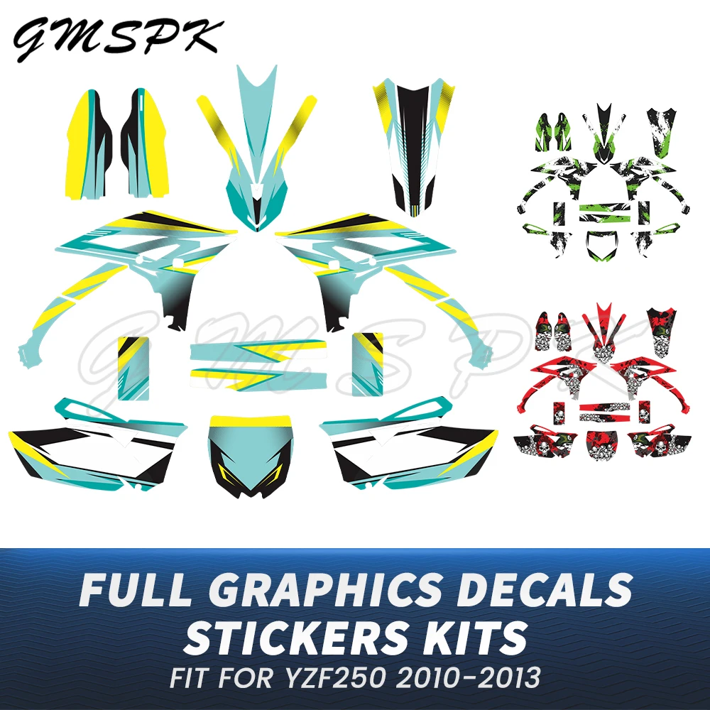 Motorcycle Fairings Stickers Backgrounds Graphics Decals Kits Fit for YAMAHA YZF250 YZ250F 2010 2011 2012 2013 YZF 250 YZ 250F
Motorcycle Fairings Stickers Backgrounds Graphics Decals Kits Fit for YAMAHA YZF250 YZ250F 2010 2011 2012 2013 YZF 250 YZ 250F