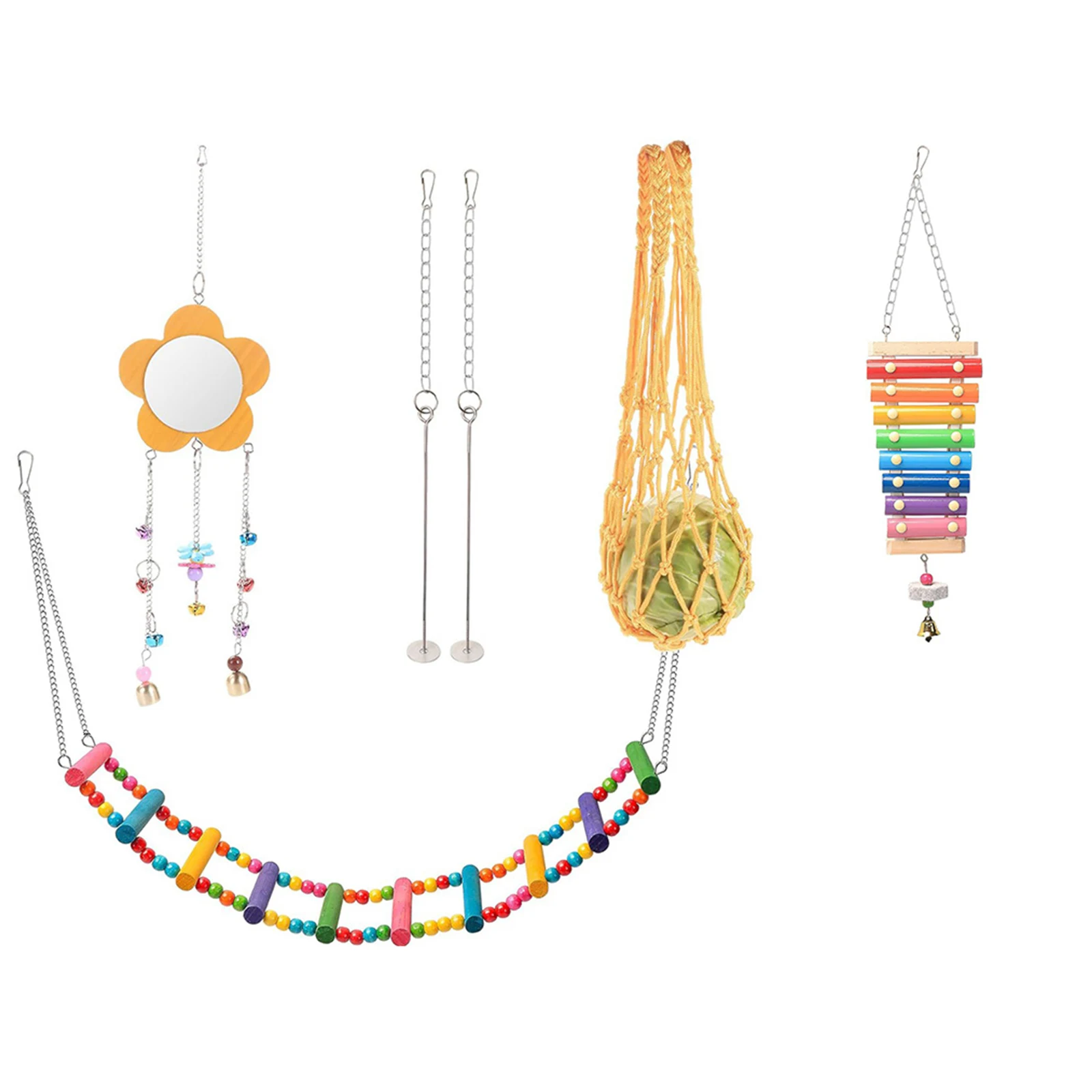 7 шт., жевательная игрушка для сбора с деревянной подвесной кормушкой, обучающая жевательная игрушка для попугая, играющие в обучающие игрушки, игрушки для петуха, курицы и цыплят
7 шт., жевательная игрушка для сбора с деревянной подвесной кормушкой, обучающая жевательная игрушка для попугая, играющие в обучающие игрушки, игрушки для петуха, курицы и цыплят