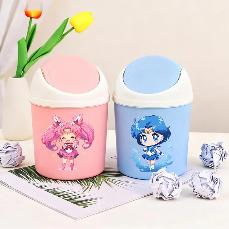 Sailors Moons Desktop Trash Can Cartoon Anime Garbage Can Kawaii Desk Storage Box Large Capacity Waste Bin Cute Refuse Bin Gifts
Sailors Moons Desktop Trash Can Cartoon Anime Garbage Can Kawaii Desk Storage Box Large Capacity Waste Bin Cute Refuse Bin Gifts