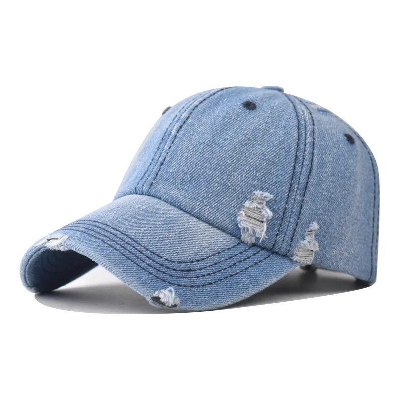 New Men's And Women's Washed Distressed Baseball Cap Cap, Super Soft Feel, High-Quality Denim Hat
New Men's And Women's Washed Distressed Baseball Cap Cap, Super Soft Feel, High-Quality Denim Hat