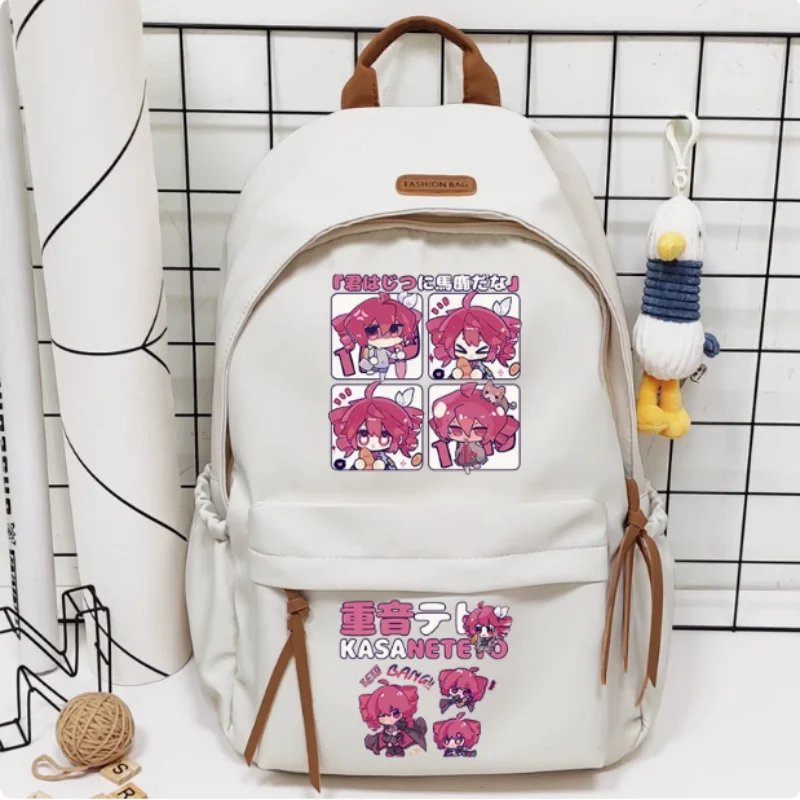 Anime Kasane Teto Cartoon Bag Women Man Fashion Leisure Teenagers Student Backpack Handbag B2165
Anime Kasane Teto Cartoon Bag Women Man Fashion Leisure Teenagers Student Backpack Handbag B2165