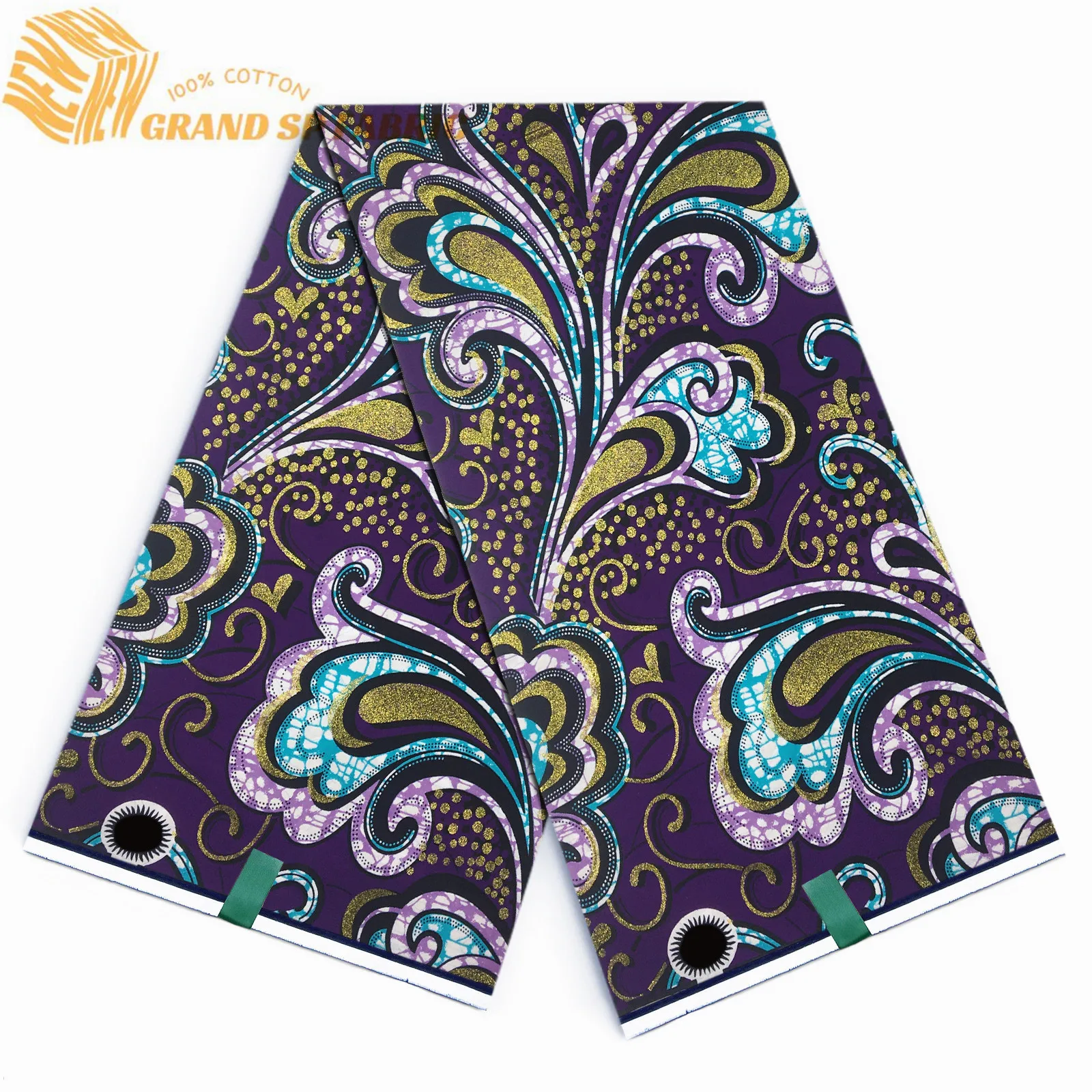 Grand Super Fabric 100% Cotton 2025 New African Wax Fabric High Quality Wax Print Ankara Fabric For Sewing 6yards Women Fabric
Grand Super Fabric 100% Cotton 2025 New African Wax Fabric High Quality Wax Print Ankara Fabric For Sewing 6yards Women Fabric