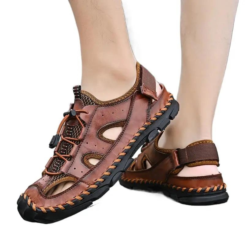 New Casual Beach Sandals Men Shoes Mesh Breathable Comfortable Soft Roman Men's Slippers Men's Summer Thick Bottom Sandals
New Casual Beach Sandals Men Shoes Mesh Breathable Comfortable Soft Roman Men's Slippers Men's Summer Thick Bottom Sandals