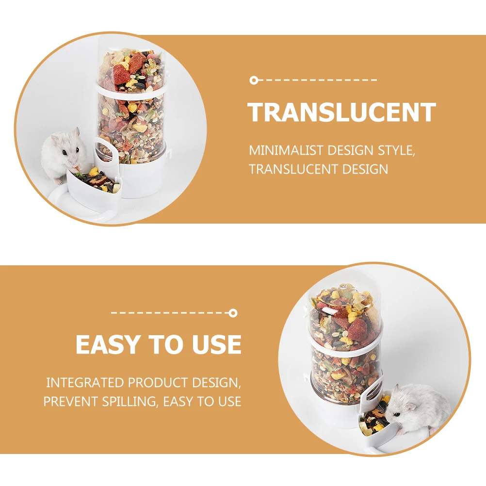 Automatic Feeder Pet Food Hamster Hanging Water Bottle Plastic Small Animal Dispenser Pets Containers
Automatic Feeder Pet Food Hamster Hanging Water Bottle Plastic Small Animal Dispenser Pets Containers