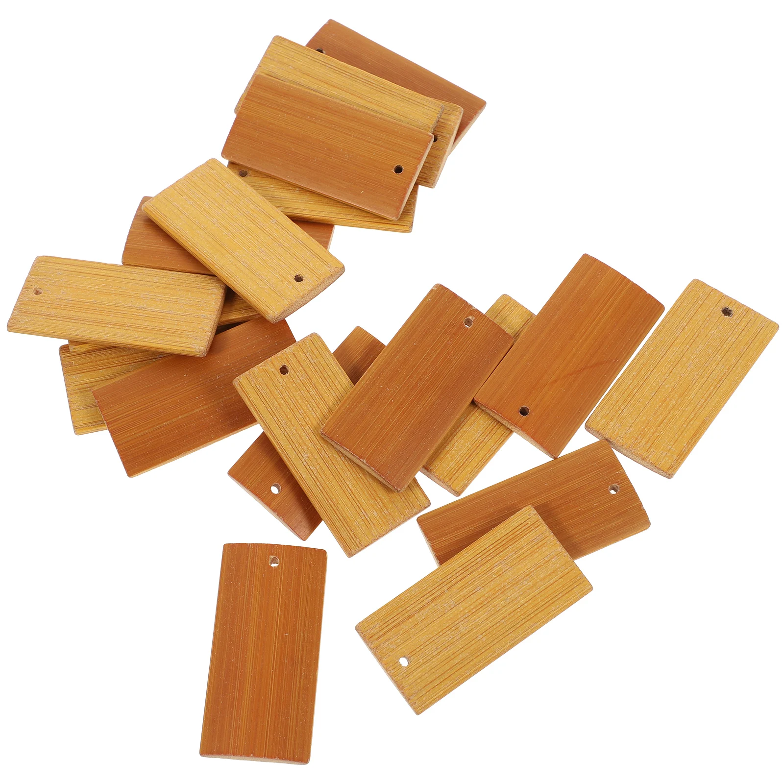 20 Pcs Key Chain Pendant Bamboo Chip Decor Durable Material Creative Fashion Gift Idea For Bag Car Key DIY Accessories
20 Pcs Key Chain Pendant Bamboo Chip Decor Durable Material Creative Fashion Gift Idea For Bag Car Key DIY Accessories