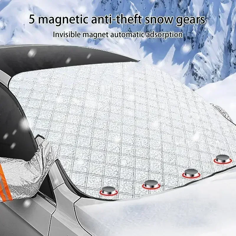 Car Front Windshield Sunshade Gear Cover Sun Thickened Snow And Frost Protection Car Clothing
Car Front Windshield Sunshade Gear Cover Sun Thickened Snow And Frost Protection Car Clothing
