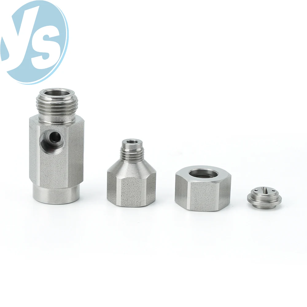 Stainless Steel Mini Air Atomizing Nozzle VVEA Series Two-Fluid Spray Nozzle Internal Mixing Water Air Humidifier Nozzle
Stainless Steel Mini Air Atomizing Nozzle VVEA Series Two-Fluid Spray Nozzle Internal Mixing Water Air Humidifier Nozzle