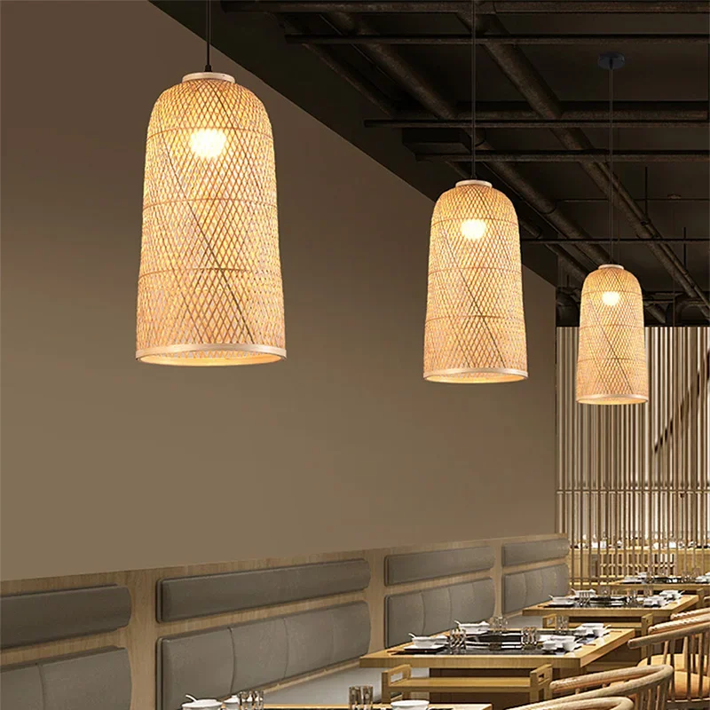 TINNY Contemporary Bamboo Weaving Pendant Lamp Art Hot Pot Restaurants Bedroom Commercial Homestas Tea Room Light 
TINNY Contemporary Bamboo Weaving Pendant Lamp Art Hot Pot Restaurants Bedroom Commercial Homestas Tea Room Light