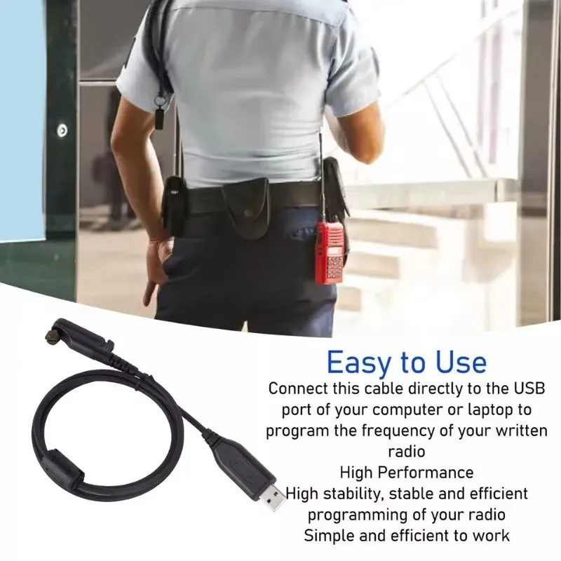 HYT USB Programming Cable for Hytera TC3000 TC890GM TC-780 TC780M TC720 TC710 TC610S T88 TC3600 TC3600M Walkie Talkie Accessory
HYT USB Programming Cable for Hytera TC3000 TC890GM TC-780 TC780M TC720 TC710 TC610S T88 TC3600 TC3600M Walkie Talkie Accessory