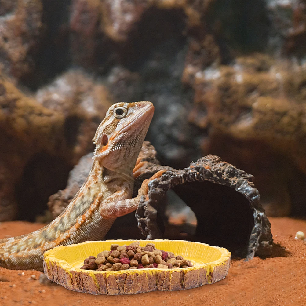 2pcs Reptile Feeding Drinking Bowl Turtle Lizard Food Holder Tortoise Water Dish Resin Pet Supplies Snake Bowls
2pcs Reptile Feeding Drinking Bowl Turtle Lizard Food Holder Tortoise Water Dish Resin Pet Supplies Snake Bowls