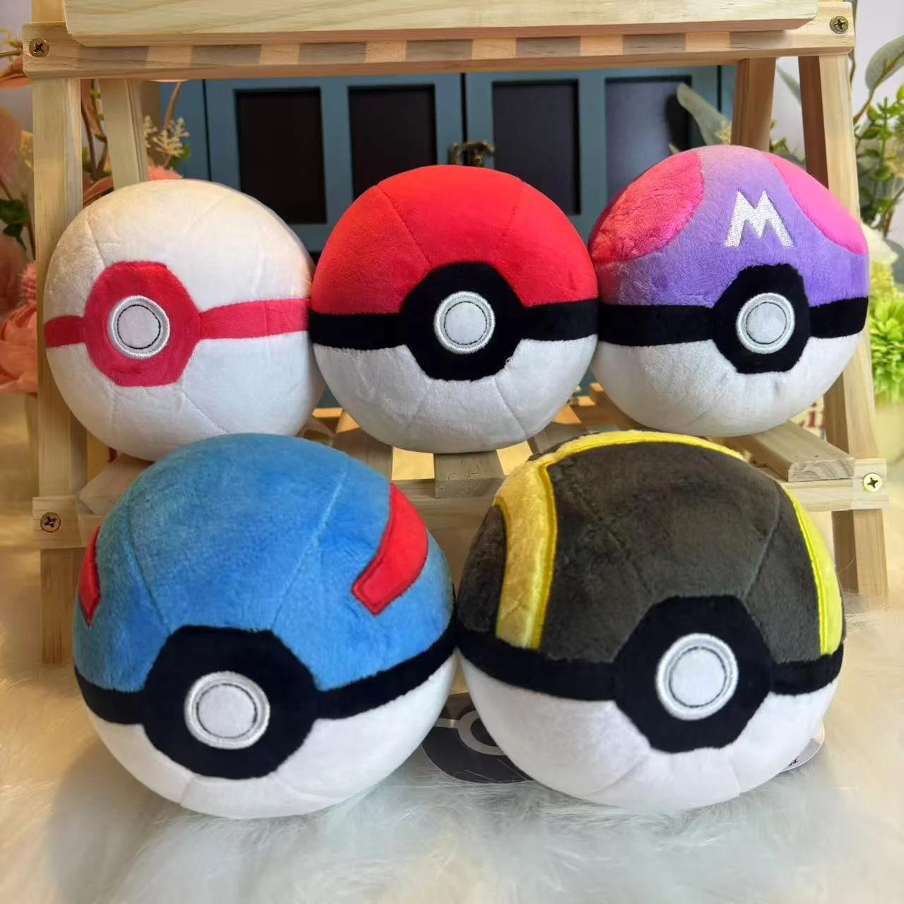 Master Ball Great Ball Ultra Ball Poké Ball Plush Toys Soft Stuffed Animals Cartoon Backpack Pendant Decoration Toy Birthday
Master Ball Great Ball Ultra Ball Poké Ball Plush Toys Soft Stuffed Animals Cartoon Backpack Pendant Decoration Toy Birthday