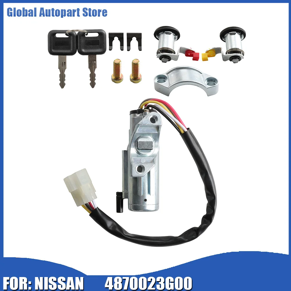 1set Door Lock Cylinder Ignition Switch With 2 keys 80600181G00 4870023G00 For NISSAN PICKUP D21 1993-2004
1set Door Lock Cylinder Ignition Switch With 2 keys 80600181G00 4870023G00 For NISSAN PICKUP D21 1993-2004