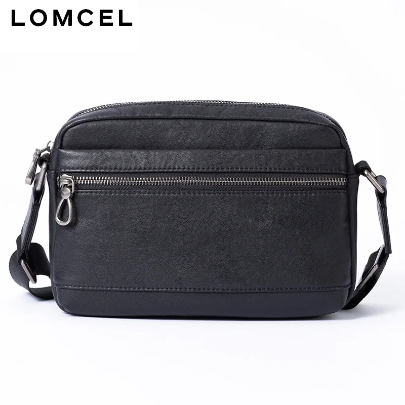 LOMCEL New minimalist crossbody bag - genuine leather wide style fashionable messenger bag - lightweight large capacity bag
LOMCEL New minimalist crossbody bag - genuine leather wide style fashionable messenger bag - lightweight large capacity bag