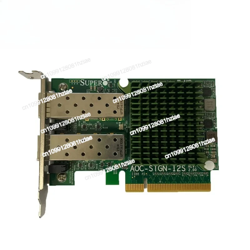 AOC-STGN-I2S Контроллер сетевого интерфейса Super-micro Двухпортовый Ethernet-адаптер SFP+ 10GbE X520-DA2 REV2.0
AOC-STGN-I2S Контроллер сетевого интерфейса Super-micro Двухпортовый Ethernet-адаптер SFP+ 10GbE X520-DA2 REV2.0
