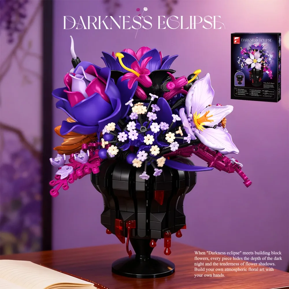 Creative Gothic Bouquet Building Blocks with Flower Vase Model Bricks Toy Home Decorative Ornaments Kids DIY Toys Holiday Gifts
Creative Gothic Bouquet Building Blocks with Flower Vase Model Bricks Toy Home Decorative Ornaments Kids DIY Toys Holiday Gifts
