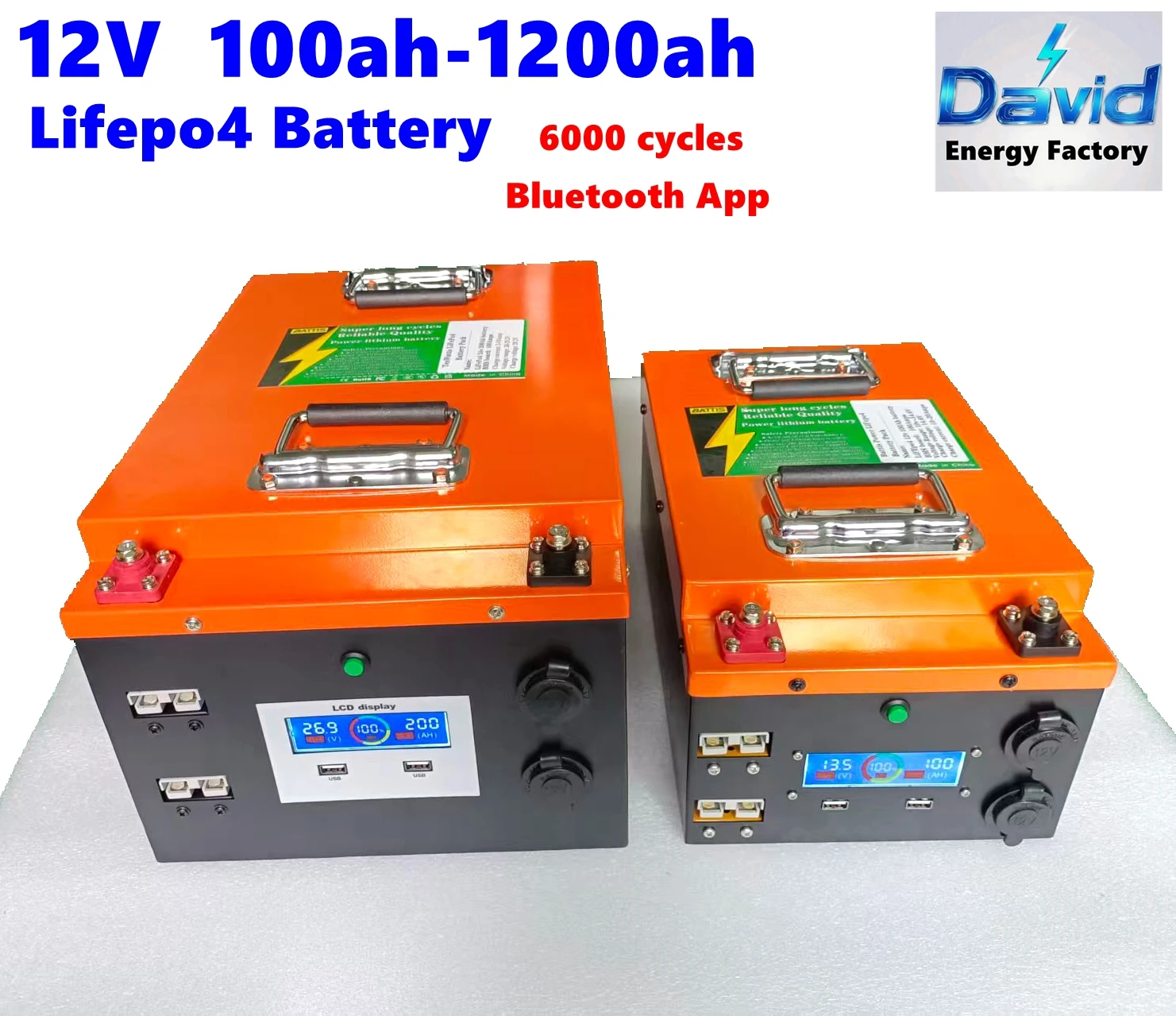 12V 500ah 600ah Lifepo4 Battery 1000ah 800ah 300ah Multi scenario used for mobile power RV outdoor camping lighting+charger
12V 500ah 600ah Lifepo4 Battery 1000ah 800ah 300ah Multi scenario used for mobile power RV outdoor camping lighting+charger