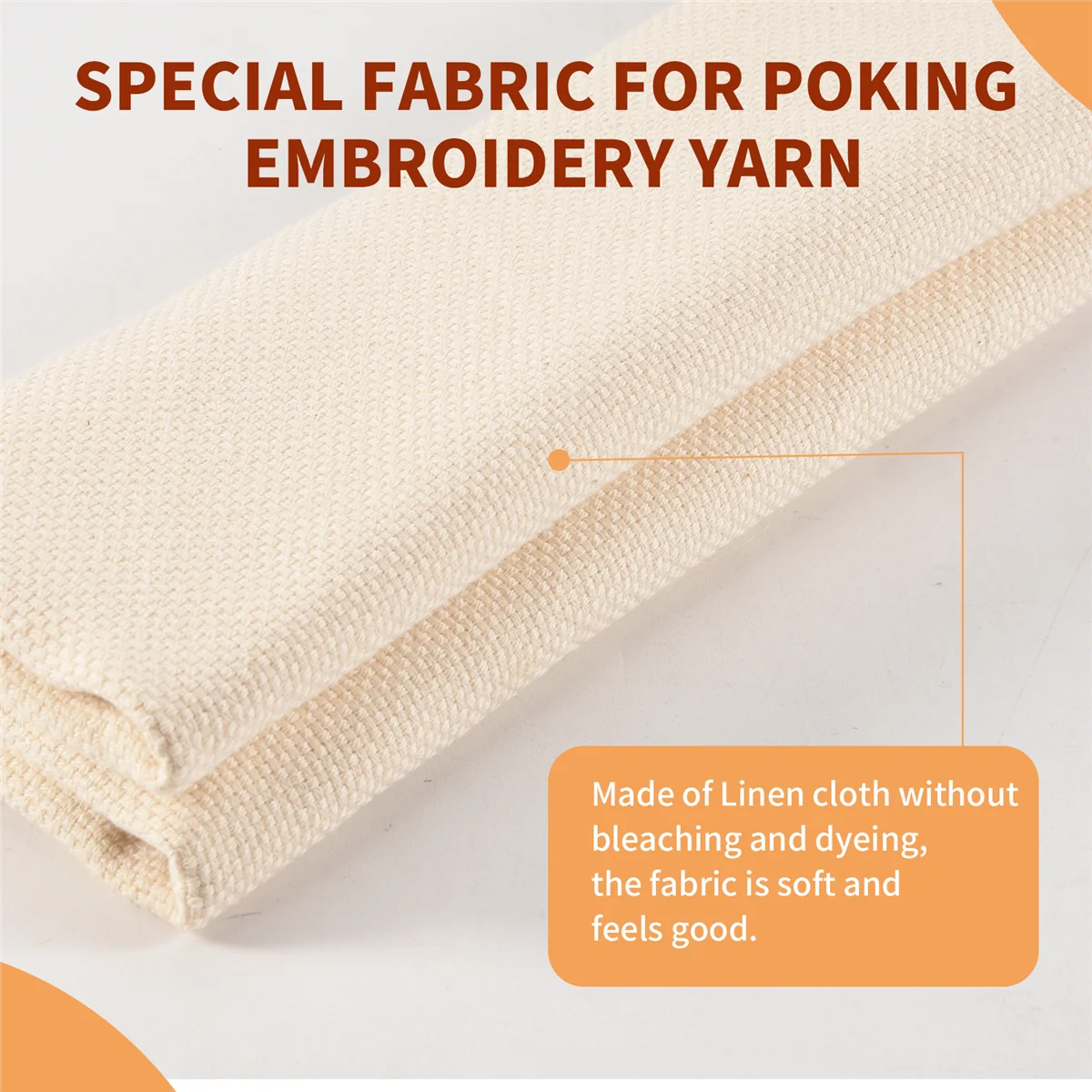 Punch Needle Cloth Fabric, Needlework Embroidery Fabric for Punch Needle and Rug-Punch, 26.4 x 19.6 Inch ST
Punch Needle Cloth Fabric, Needlework Embroidery Fabric for Punch Needle and Rug-Punch, 26.4 x 19.6 Inch ST