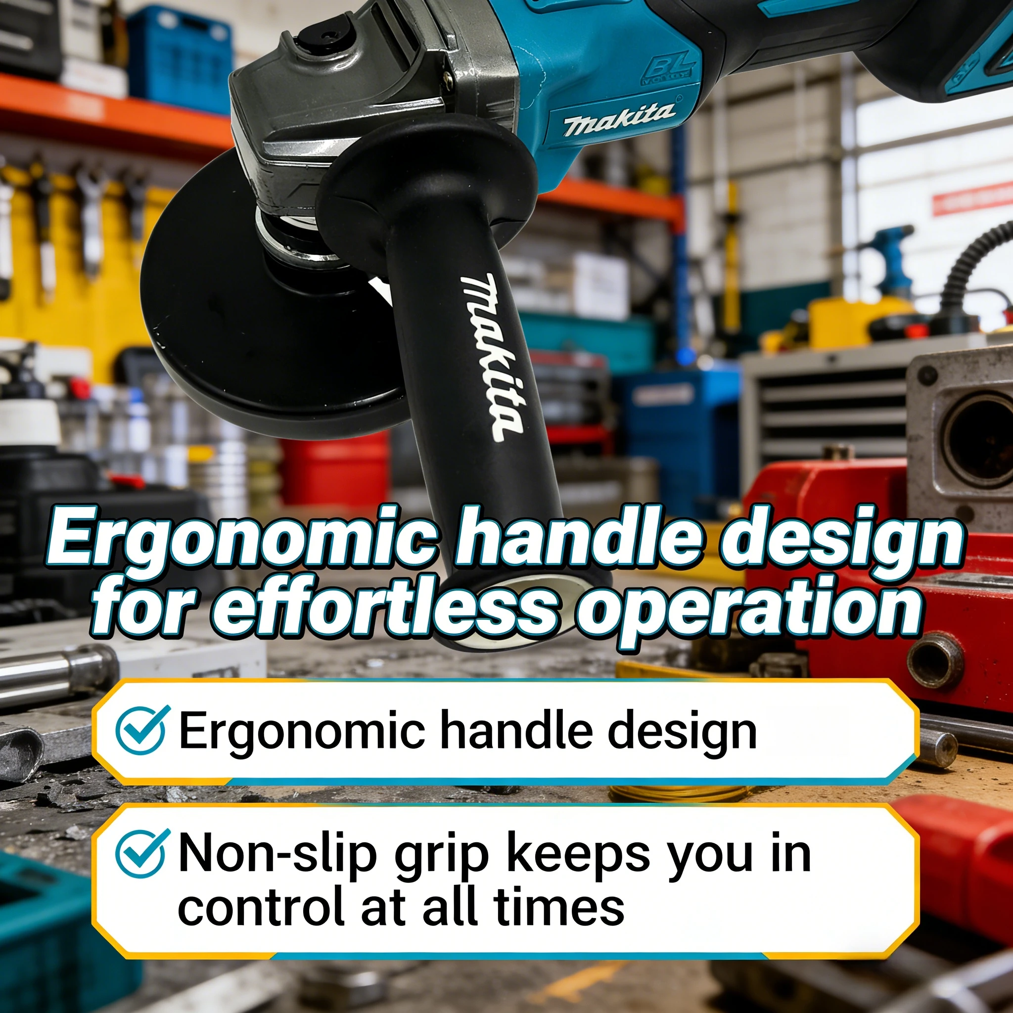 Makita GA035G 18V lithium battery Edge grinding machine, durable and fast Gasoline brush cutter
Makita GA035G 18V lithium battery Edge grinding machine, durable and fast Gasoline brush cutter