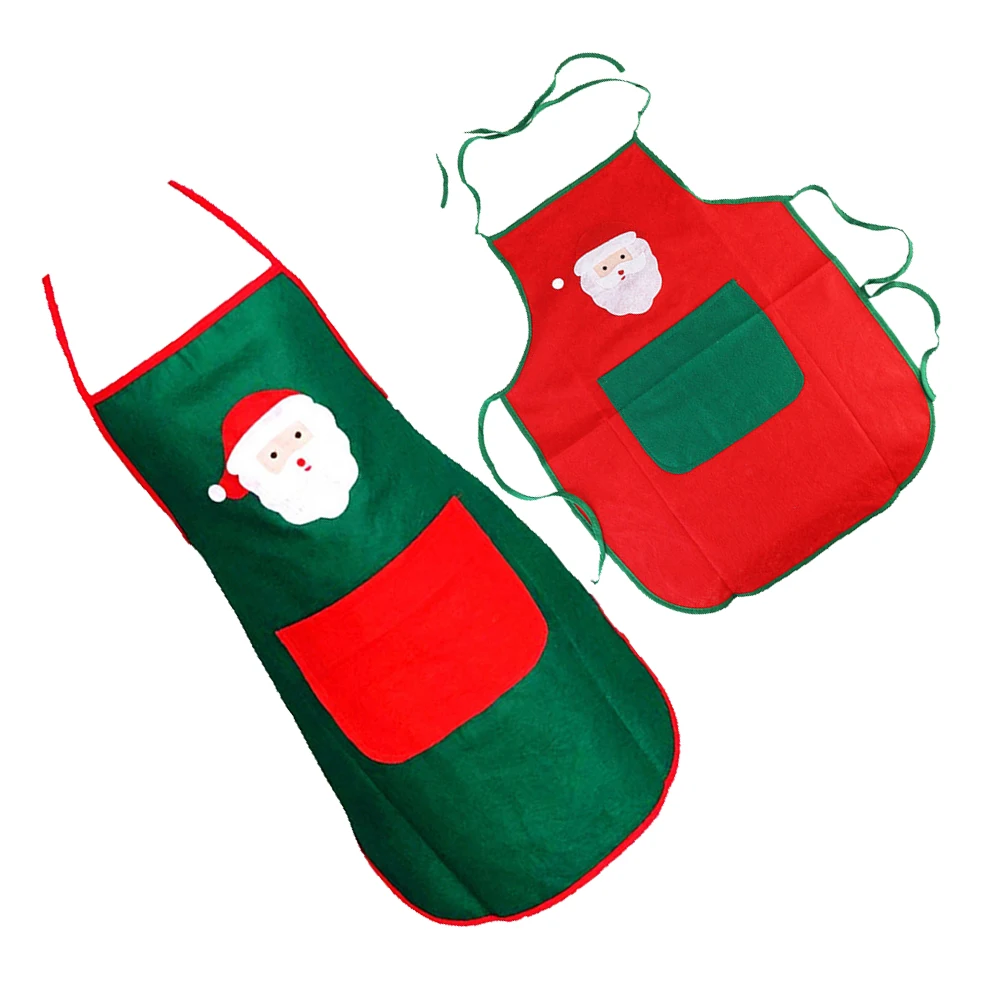 2pcs Christmas Santa Apron Half Body Sleeveless Cooking Aprons For Home Restaurant Coffee Wedding Party Gardening Baking Cosplay
2pcs Christmas Santa Apron Half Body Sleeveless Cooking Aprons For Home Restaurant Coffee Wedding Party Gardening Baking Cosplay