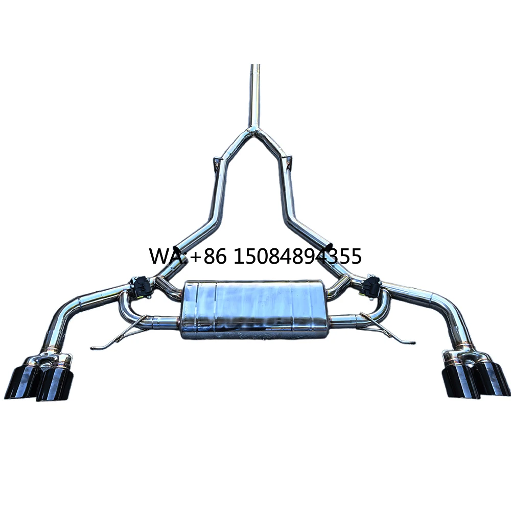 Stainless Steel Catback Exhaust for X5 G05 Automotive Pipe Muffler with Valve System Valvetronic Remote Control SS304 Stainless
Stainless Steel Catback Exhaust for X5 G05 Automotive Pipe Muffler with Valve System Valvetronic Remote Control SS304 Stainless