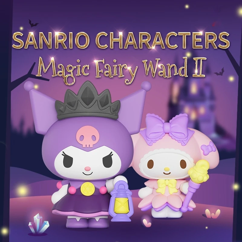 Sanrio Fairy Wand 2nd Magic Crystal Ball Kuromi Pacha Cinnamoroll Hello Kitty Blind Box Ornaments Girls' Toys Birthday Gift
Sanrio Fairy Wand 2nd Magic Crystal Ball Kuromi Pacha Cinnamoroll Hello Kitty Blind Box Ornaments Girls' Toys Birthday Gift
