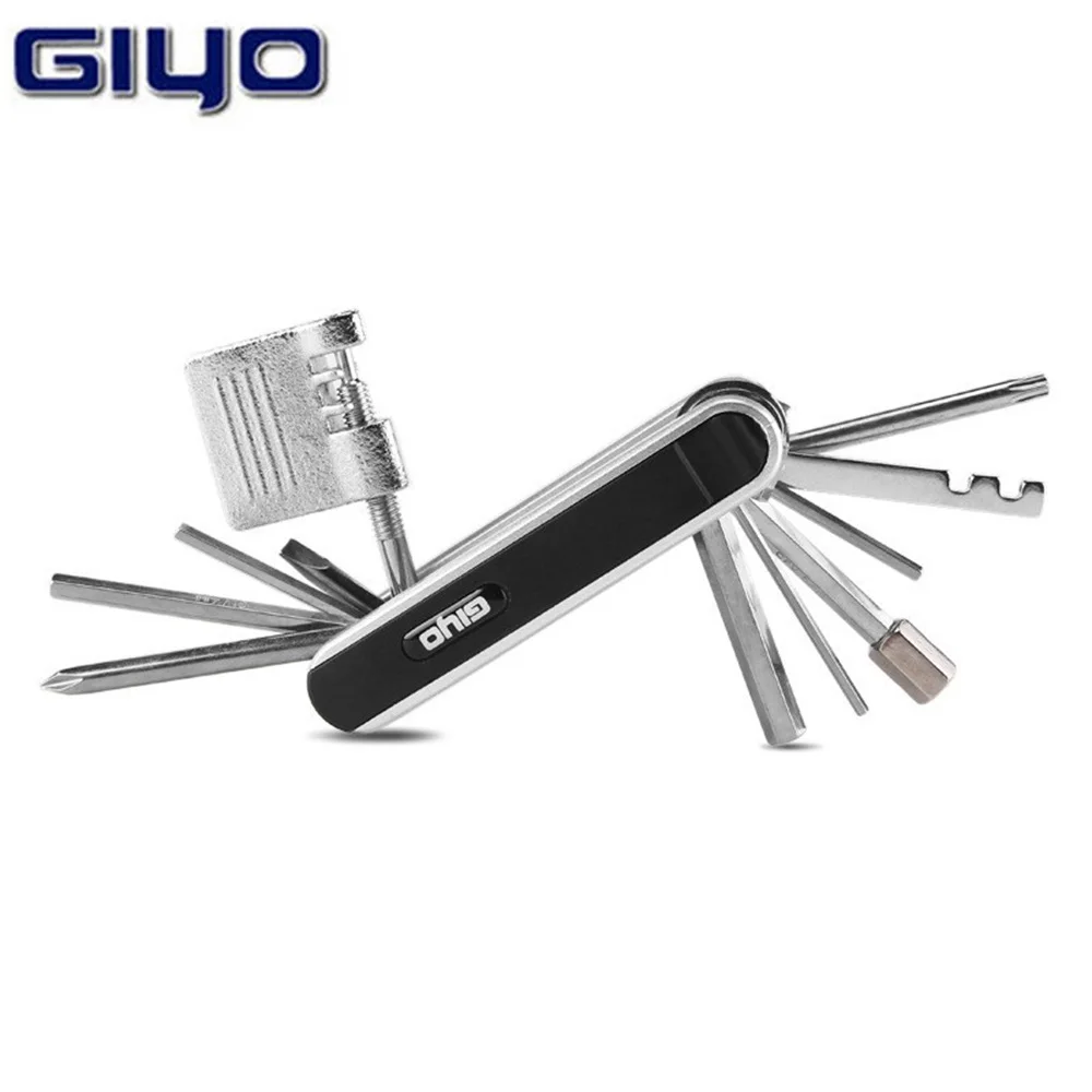 NEW GIYO-Multifunctional Bicycle Repair Combination Tool, Mountain Bike Riding, Special Tool for Sports Equipment, 13 in 1
NEW GIYO-Multifunctional Bicycle Repair Combination Tool, Mountain Bike Riding, Special Tool for Sports Equipment, 13 in 1
