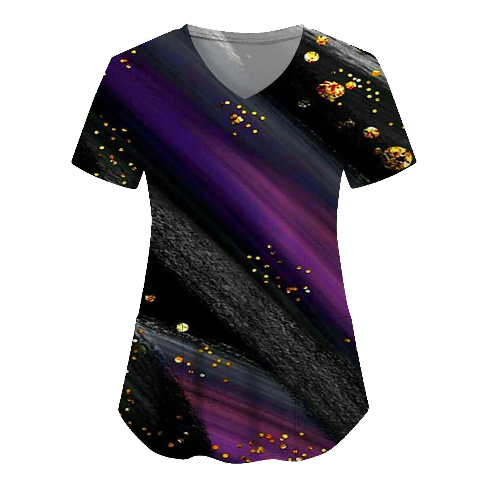 Patchwork Nurse Uniforms Women Love Print Short Sleeve V Neck Pockets Working Blouse Shirts Healthcare Workwear Uniforms 2023
Patchwork Nurse Uniforms Women Love Print Short Sleeve V Neck Pockets Working Blouse Shirts Healthcare Workwear Uniforms 2023