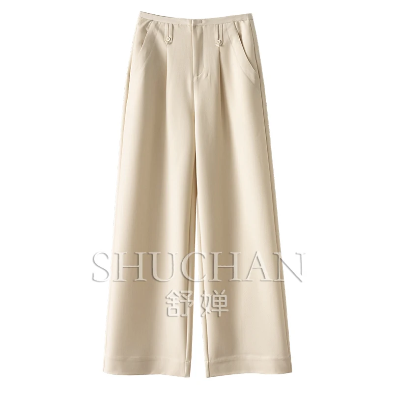 High Quality Premium Denim High Waist Straight Wide Leg Pants Women 4W37 Pantalones Mujer Trousers
High Quality Premium Denim High Waist Straight Wide Leg Pants Women 4W37 Pantalones Mujer Trousers
