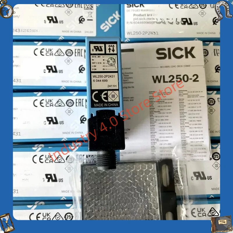 WL250-2P2431 WL250-2P1131 Mirror reflection photoelectric switch New original
WL250-2P2431 WL250-2P1131 Mirror reflection photoelectric switch New original