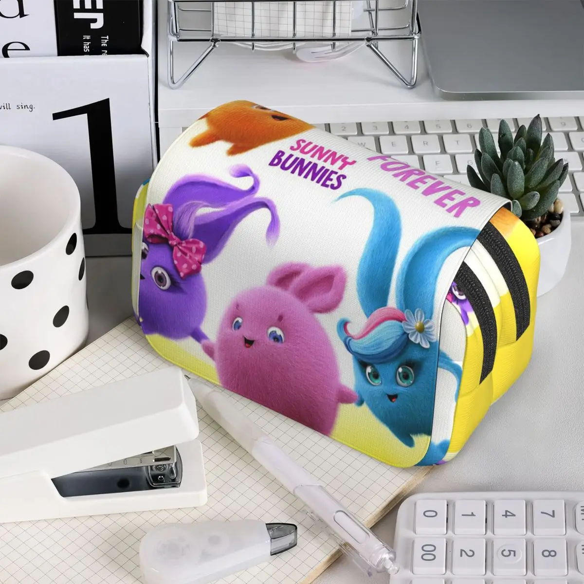 Sunny Bunnies Anime Cartoon Pencil Case for Boys Girls School Pen Box Pencil Bag Stationery Supplies Pen Holder Bag
Sunny Bunnies Anime Cartoon Pencil Case for Boys Girls School Pen Box Pencil Bag Stationery Supplies Pen Holder Bag