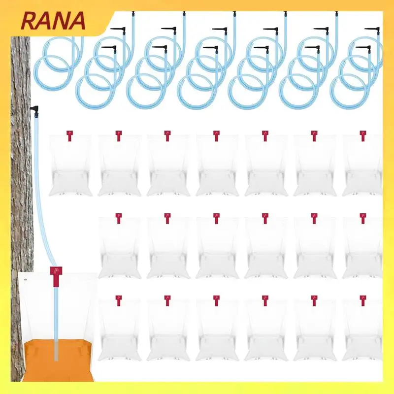 RANA Maple Syrup Tapping Kit Include Maple Tree Taps Spiles 35In Maple Syrup Tubes 8L Sap-Clear Bags
RANA Maple Syrup Tapping Kit Include Maple Tree Taps Spiles 35In Maple Syrup Tubes 8L Sap-Clear Bags