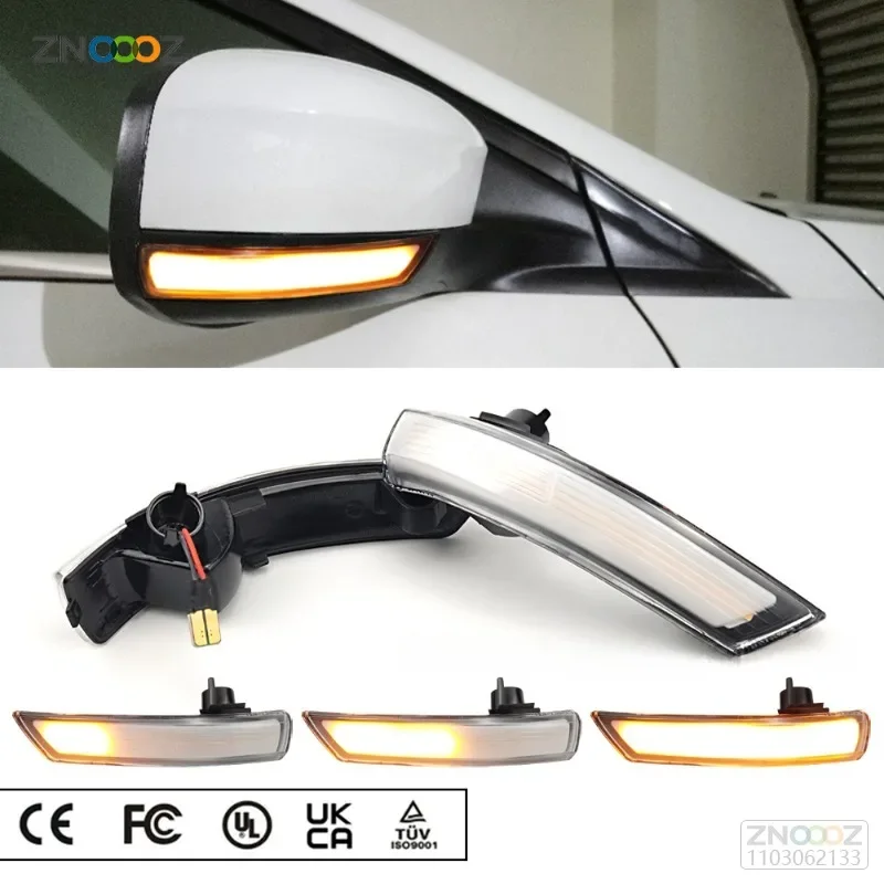 For Ford Focus 2 MK2 MK3 For Mondeo MK4 EU Dynamic Turn Signal Light Side Mirror Indicator Sequential Blinker Lamp
For Ford Focus 2 MK2 MK3 For Mondeo MK4 EU Dynamic Turn Signal Light Side Mirror Indicator Sequential Blinker Lamp